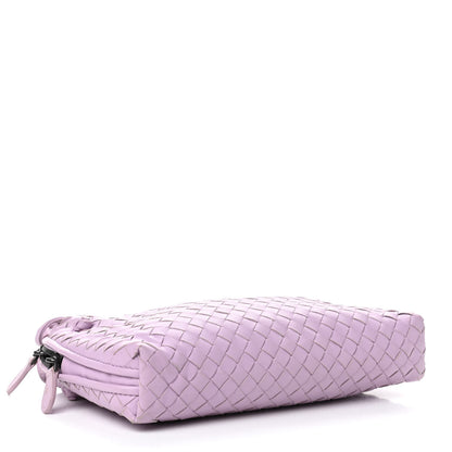 Bottega Veneta Nappa Intrecciato Pillow Crossbody Messenger Parme 3 of 5