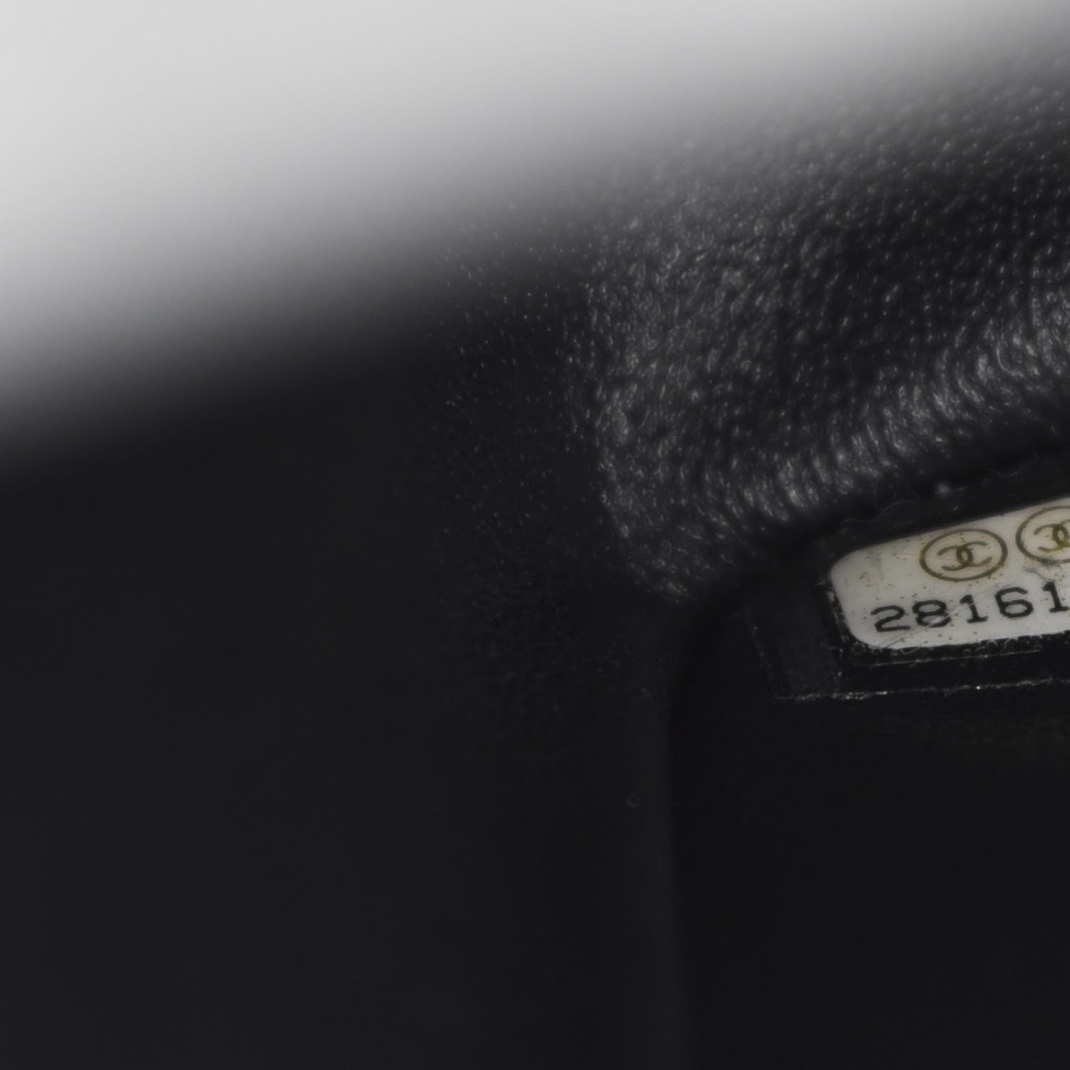 Chanel Calfskin Crocodile Embossed Graffiti 2.55 Cocodile Reissue 225 Flap Black Gold 12 of 13