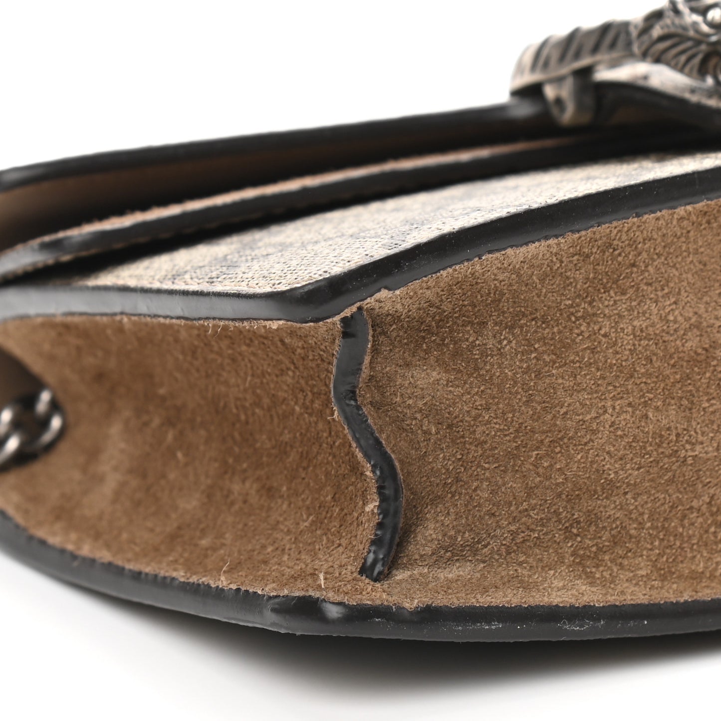 GG Supreme Monogram Super Mini Dionysus Shoulder Bag Taupe