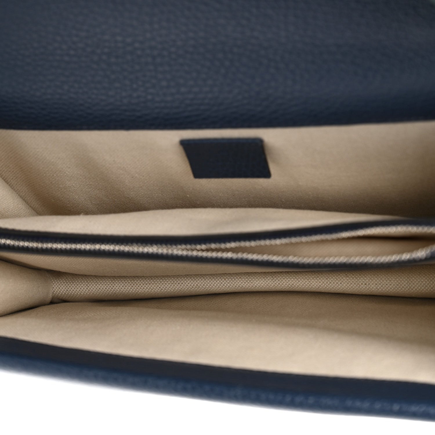 Gucci Dollar Calfskin Crystal Small Dionysus Shoulder Bag Blue Agata Montana Sapphire 5 of 19