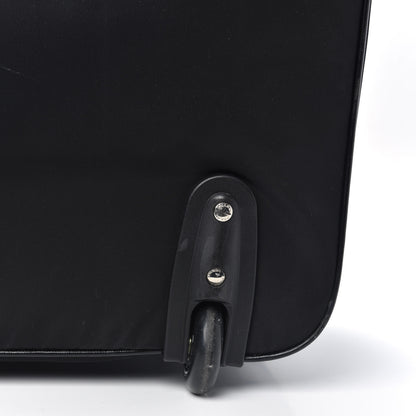 Prada Tessuto Nylon Saffiano Trolley Luggage Black 10 of 13