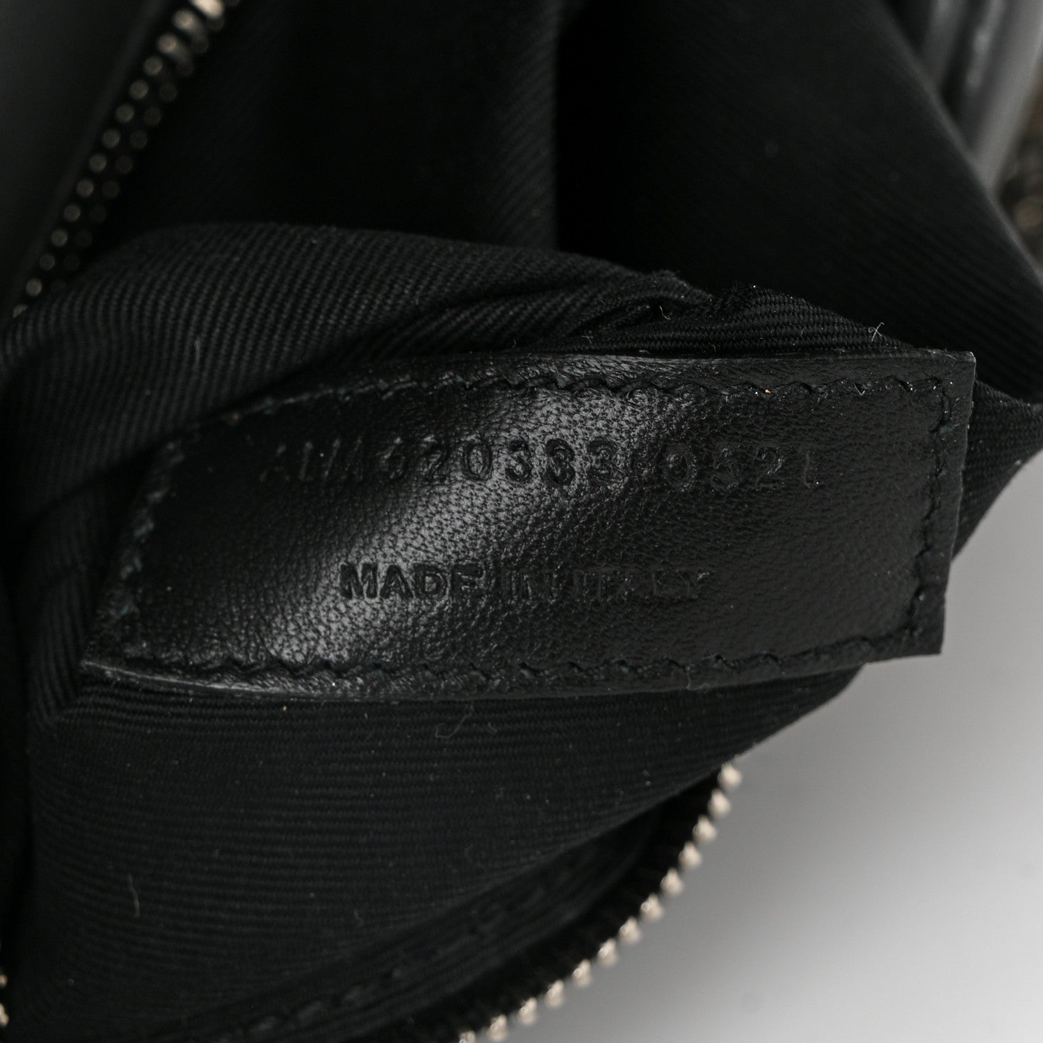 Saint Laurent Lambskin Quilted Small Loulou Puffer Monogram Chain Satchel Storm 7 of 10