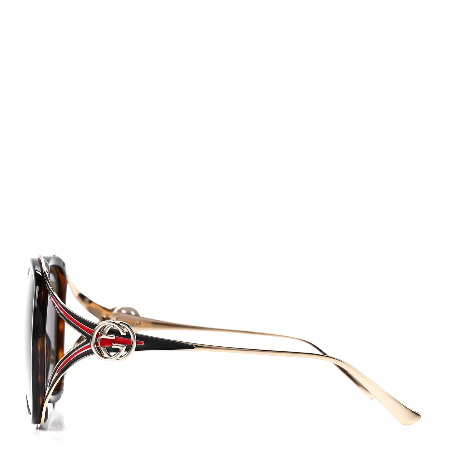 Acetate Round Frame Injected GG0226SK Sunglasses Tortoise