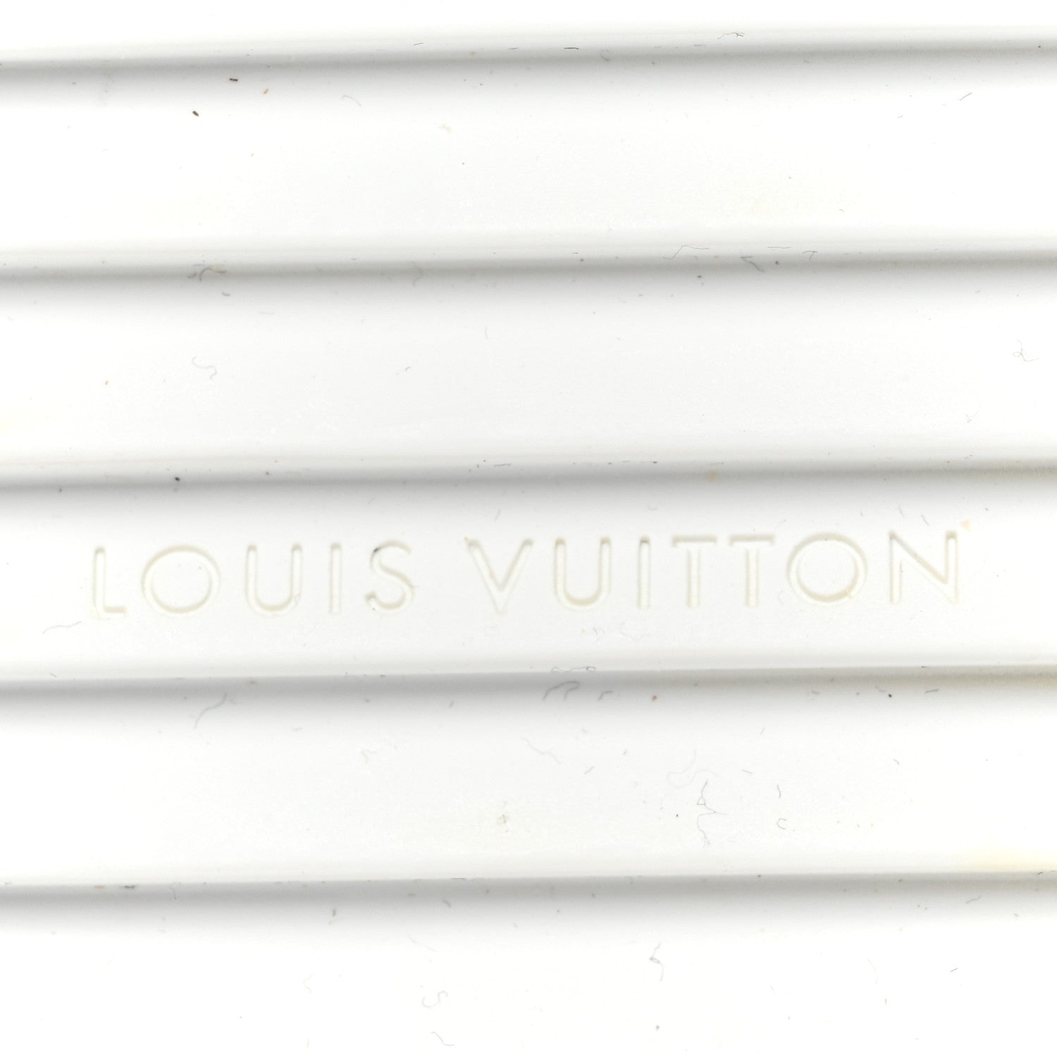 Louis Vuitton Lambskin Embossed Monogram Time Out Sneakers 38 White 7 of 11
