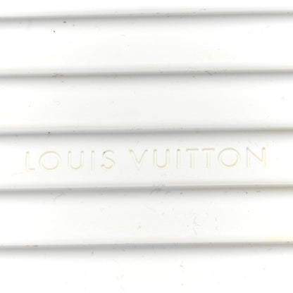 Louis Vuitton Lambskin Embossed Monogram Time Out Sneakers 38 White 7 of 11