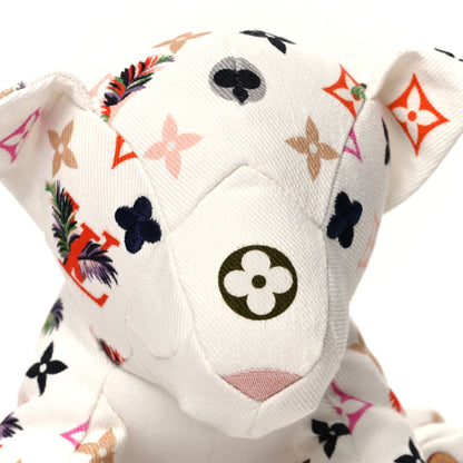 Louis Vuitton Cotton Monogram Print Doudou Tigre White Multicolor 7 of 7