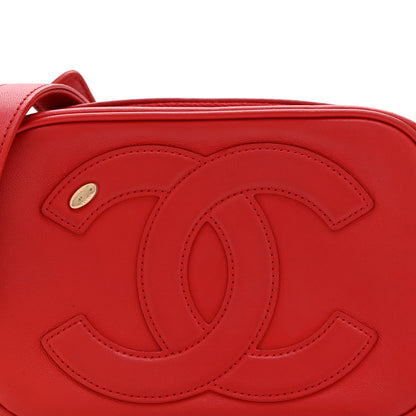 Chanel Lambskin CC Mania Camera Case Red 8 of 10
