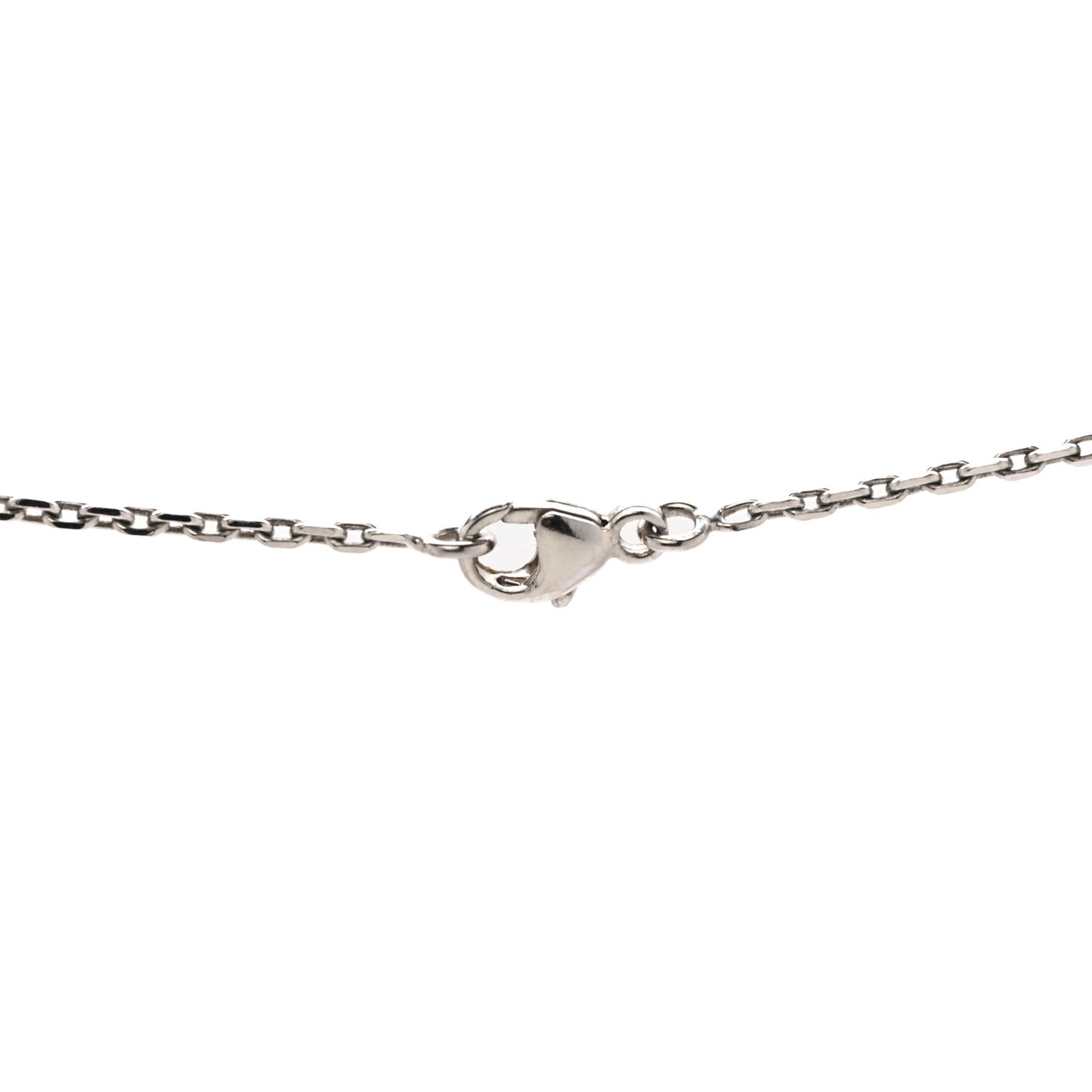 Lacquered Palladium Pop H Pendant Necklace Jaune Mimosa