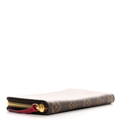 Louis Vuitton Monogram Clemence Wallet Fuchsia 4 of 7