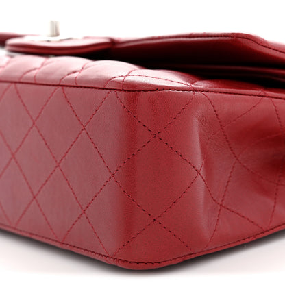 Chanel Lambskin Quilted Medium Double Flap Red 10 of 10