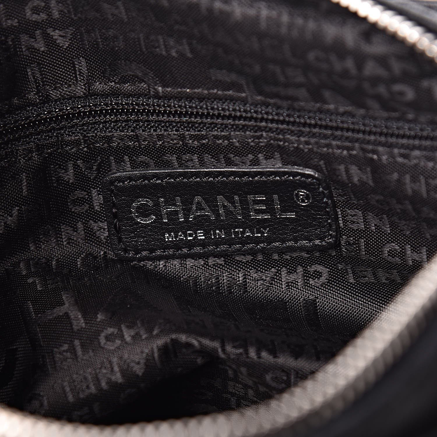 Chanel Lambskin Lax Accordion Hobo Black 6 of 17