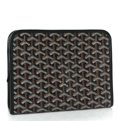 Goyard Goyardine Jouvence MM Toiletry Pouch Black 3 of 8