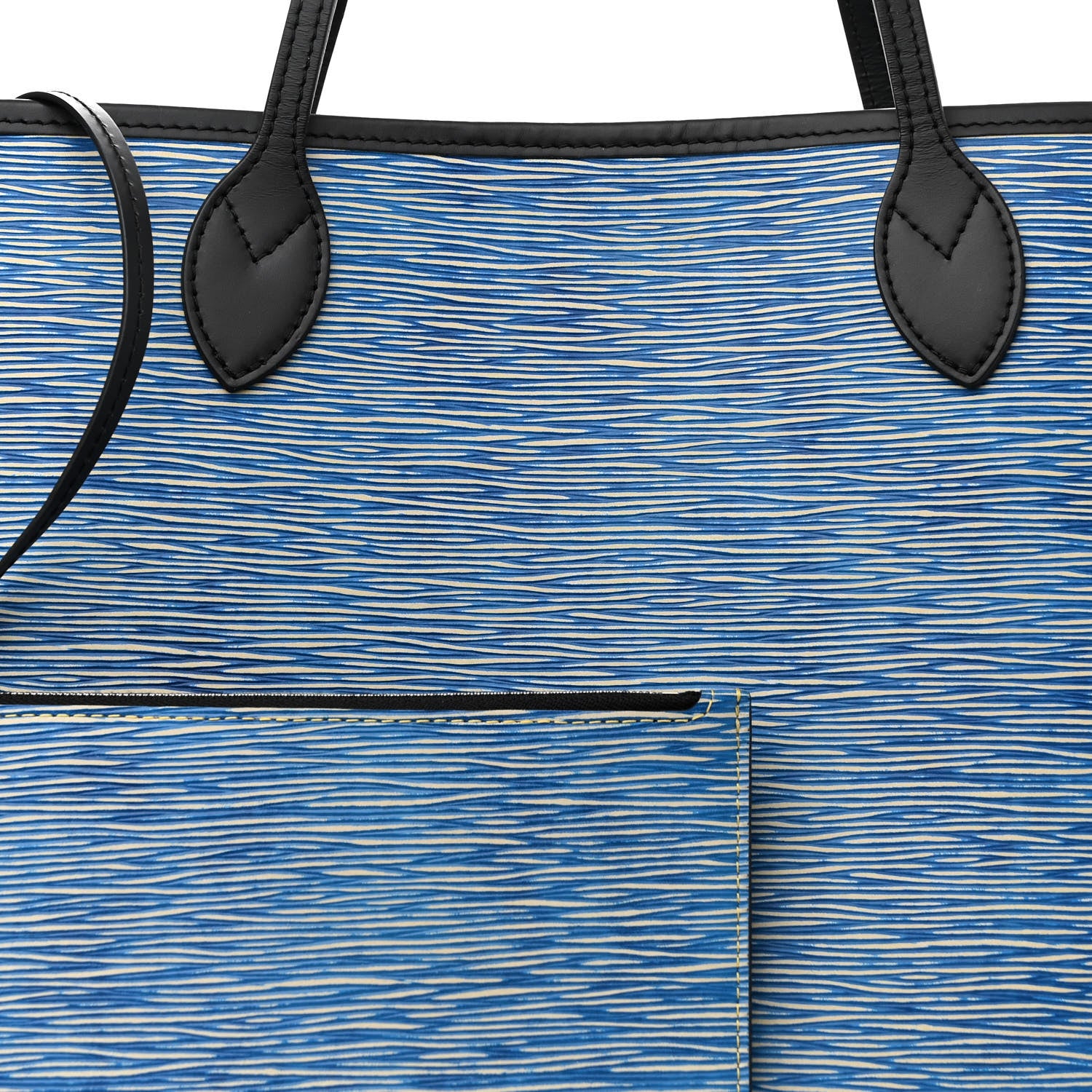 Louis Vuitton Epi Neverfull MM Denim Light 8 of 10