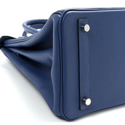 Hermes Taurillon Novillo Birkin 30 Bleu Brighton 8 of 11