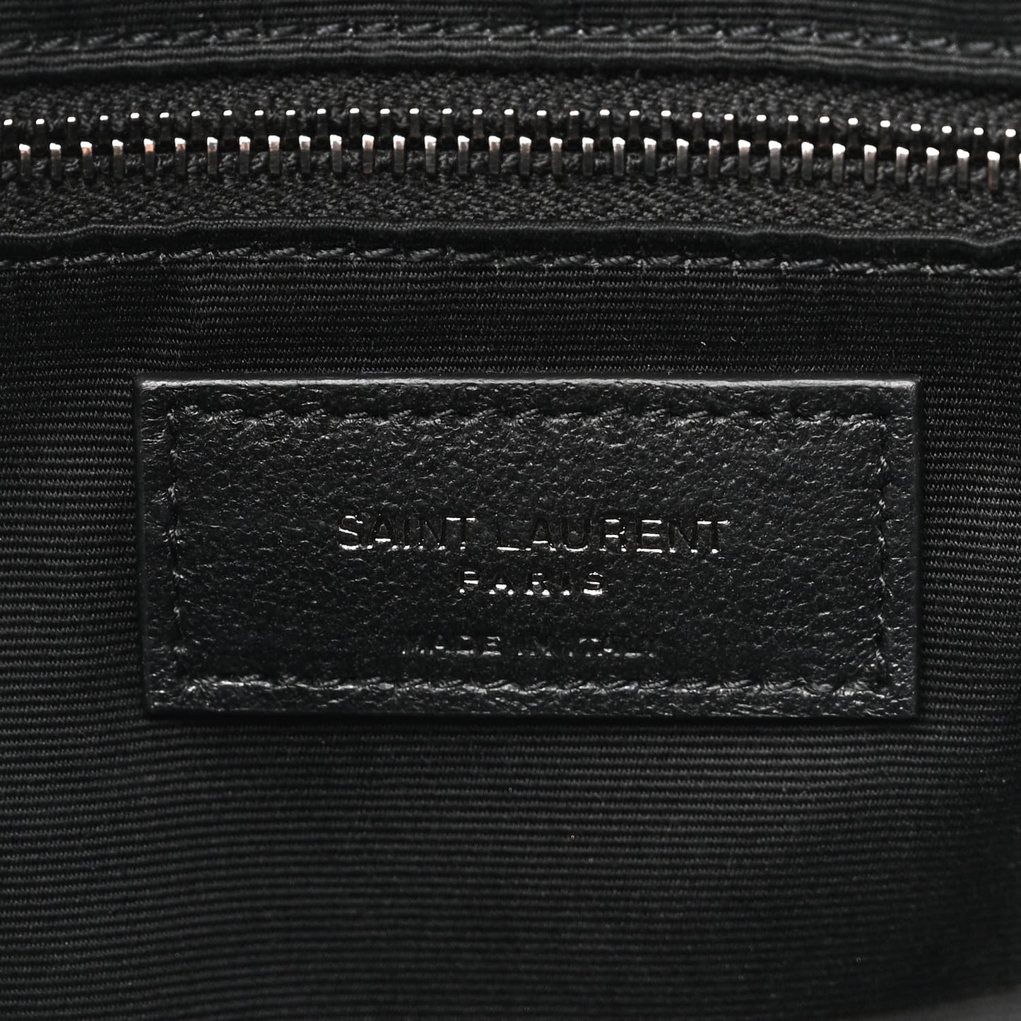 Crinkled Calfskin Matelasse Monogram Niki Shoulder Bag Black