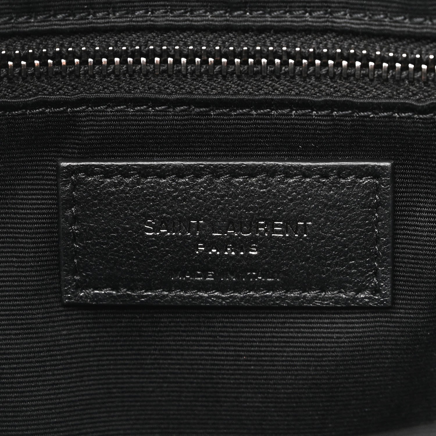 Saint Laurent Crinkled Calfskin Matelasse Monogram Niki Shoulder Bag Black 5 of 9