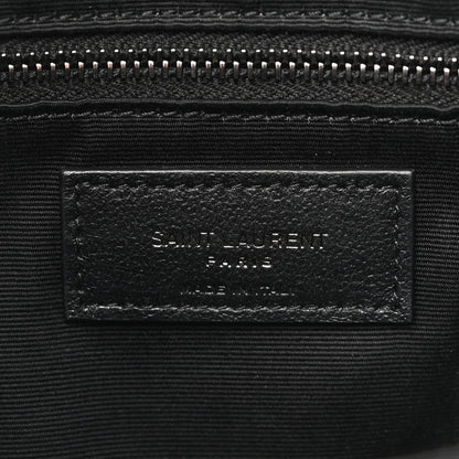 Saint Laurent Crinkled Calfskin Matelasse Monogram Niki Shoulder Bag Black 5 of 9