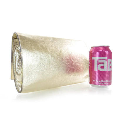 Saint Laurent Leather Belle de Jour Clutch Gold 2 of 6