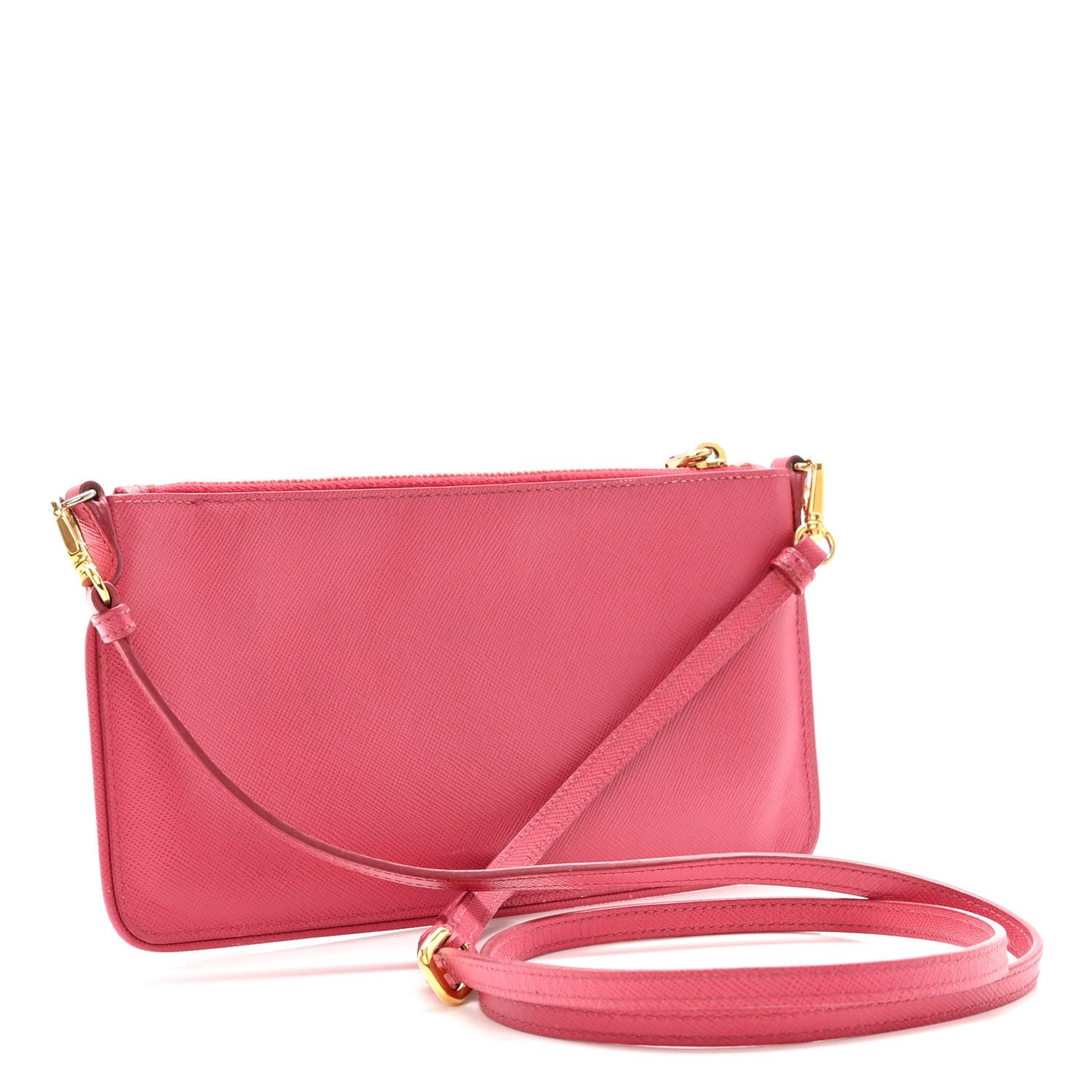 Saffiano Lux Crossbody Bag Peonia