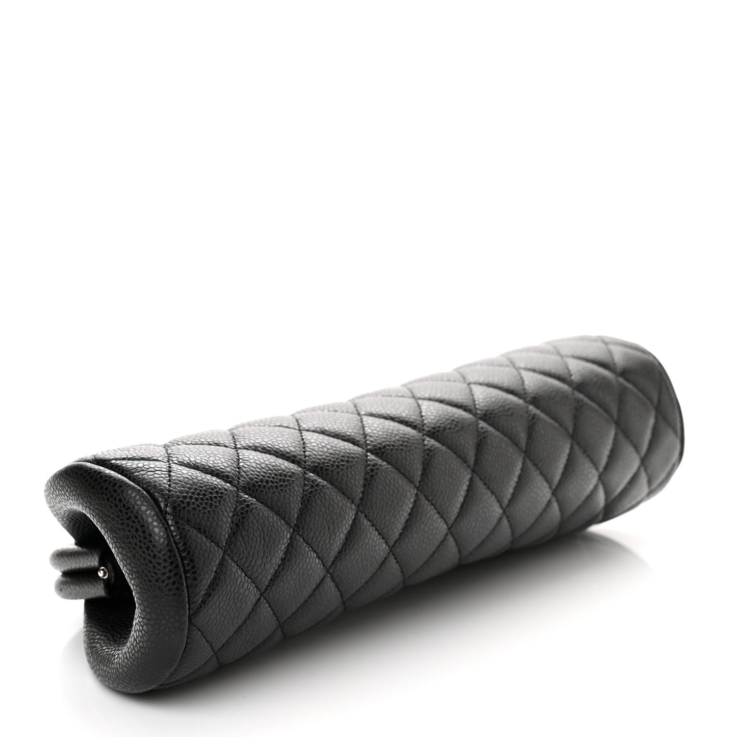 Caviar Quilted Timeless Clutch Black