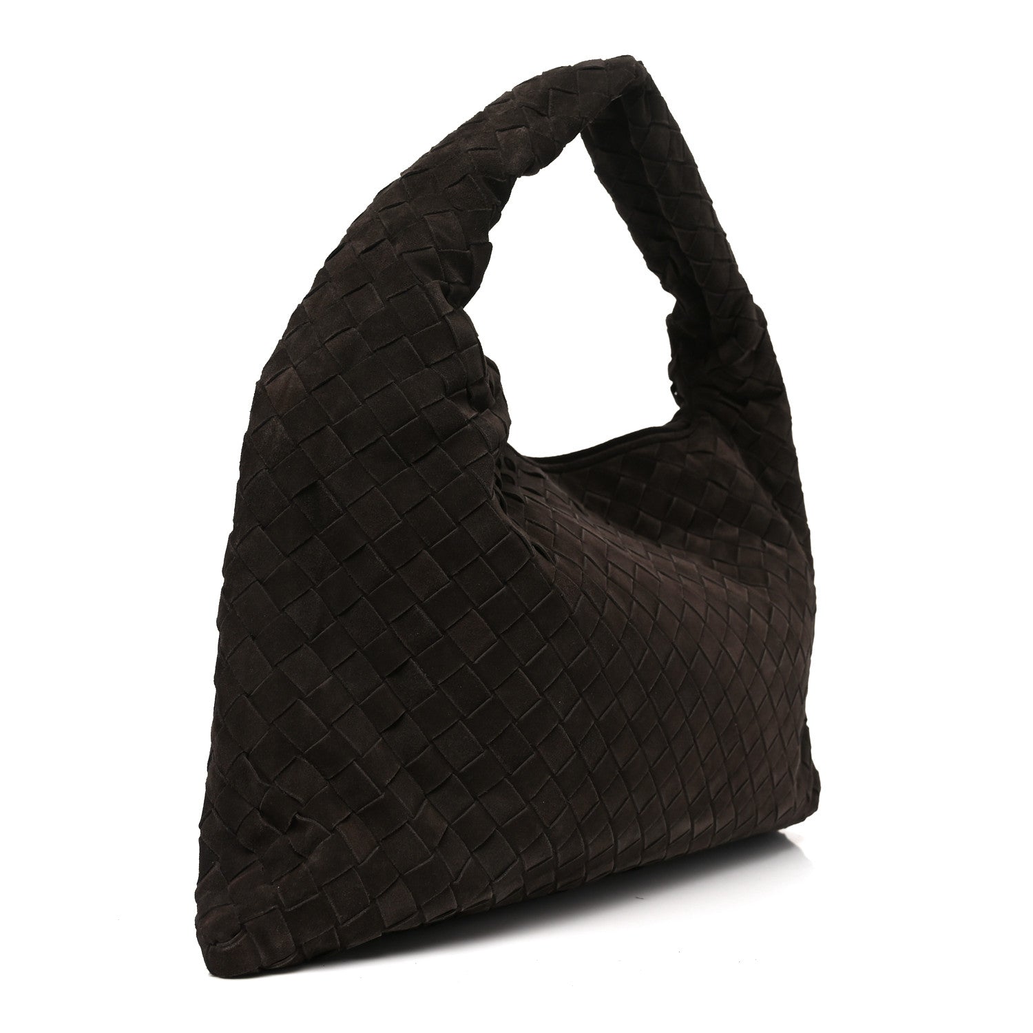 Bottega Veneta Suede Intrecciato Small Hop Fondant 3 of 11