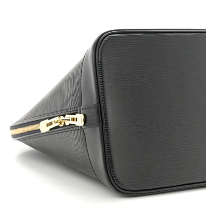 Louis Vuitton Epi Alma PM Black 9 of 10