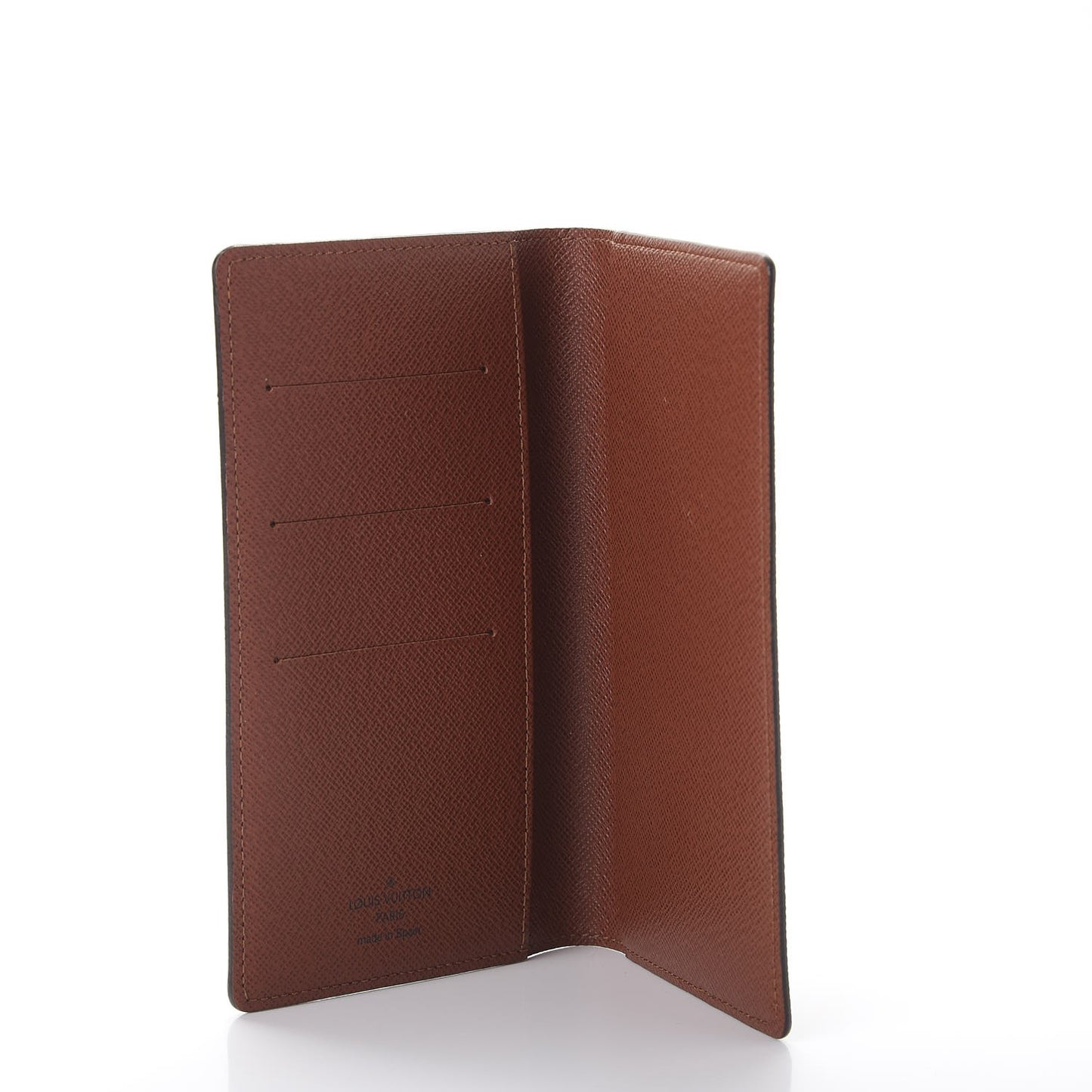 Monogram Checkbook Holder Wallet