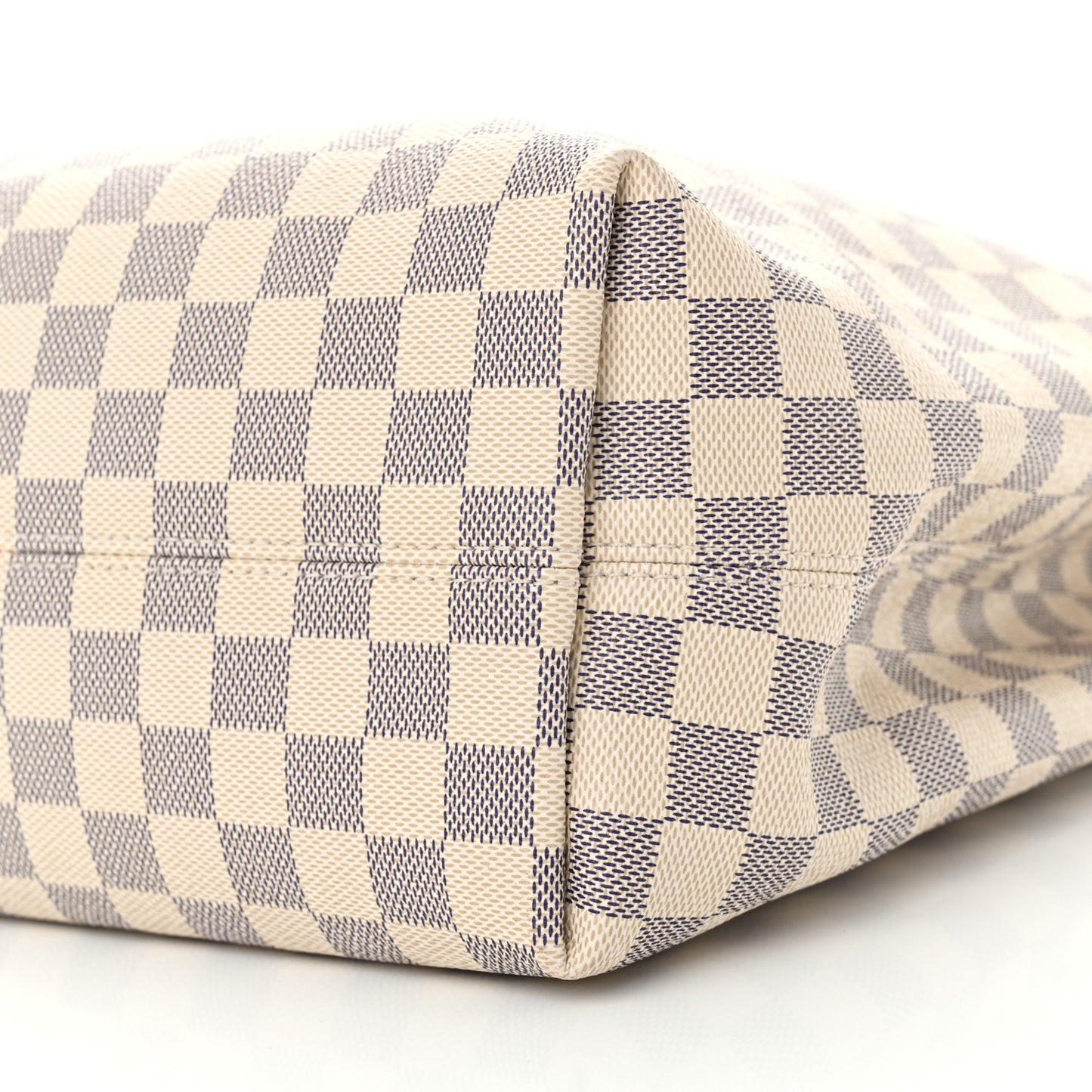 Damier Azur Graceful MM Rose Ballerine