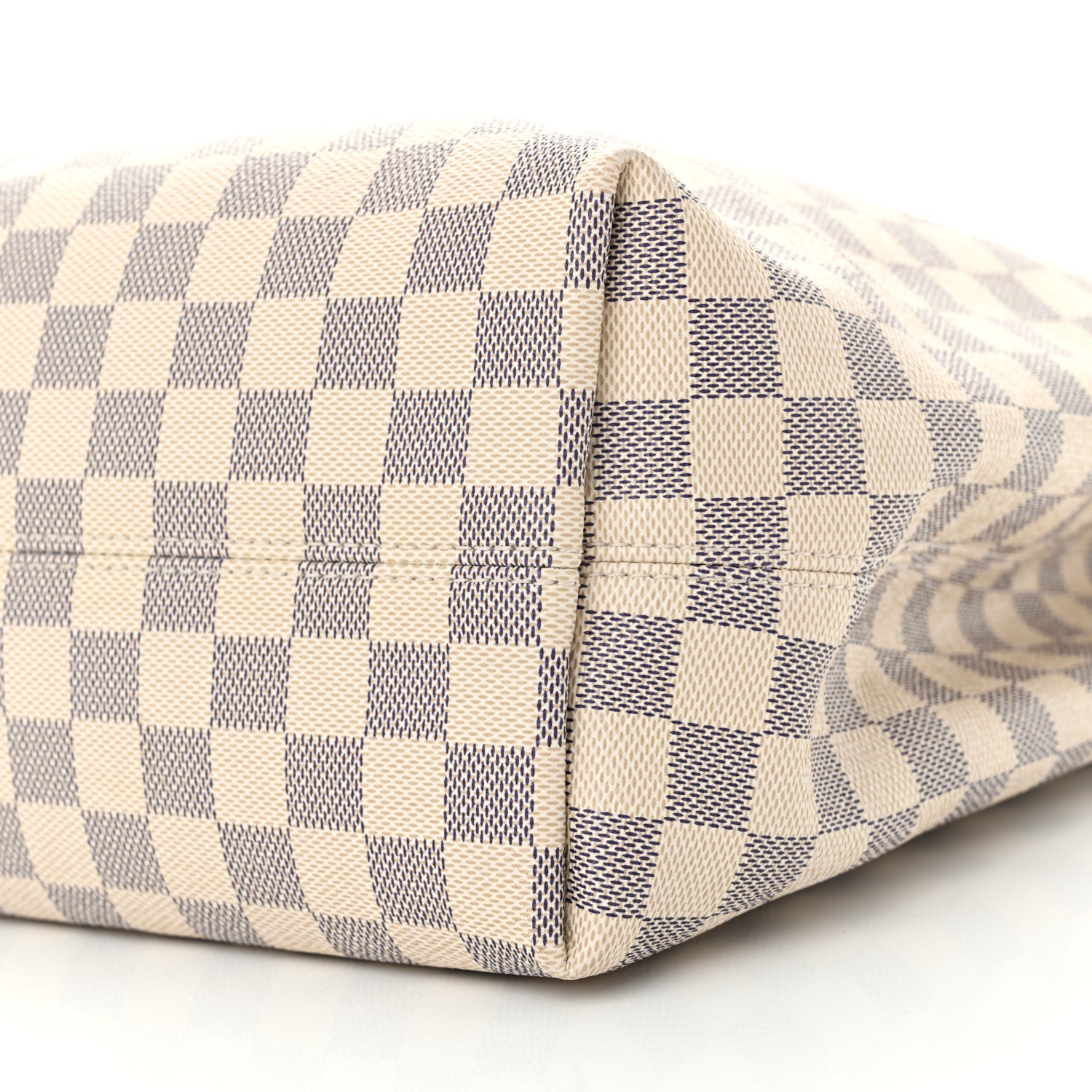 Louis Vuitton Damier Azur Graceful MM Rose Ballerine 9 of 9