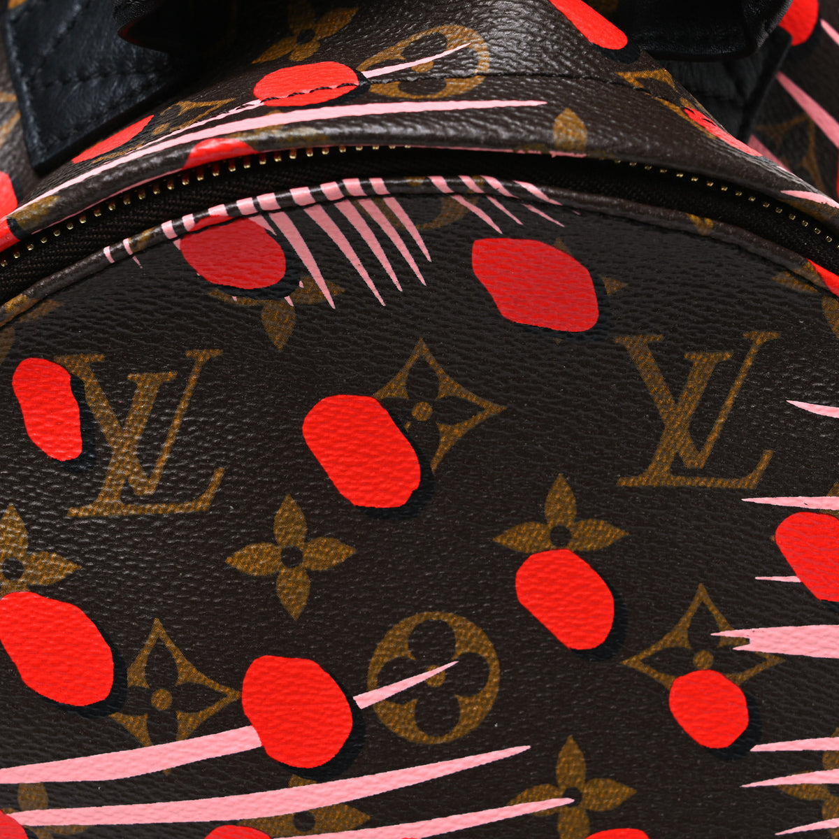Louis Vuitton Monogram Jungle Dots Palm Springs Backpack PM Sugar Pink Poppy 6 of 8