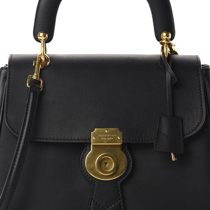 Burberry Trench Calfskin Medium DK88 Top Handle Bag Black 10 of 10