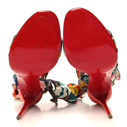 Christian Louboutin Satin Du Desert 100 Sandal 39 Charlotte 5 of 9