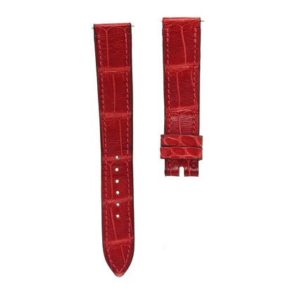 Hermes Alligator Heure H Hour Watch 30mm Strap Framboise 1 of 5