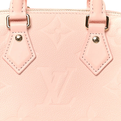 Louis Vuitton Empreinte Monogram Giant Speedy Bandouliere 20 Pink Opale 7 of 9