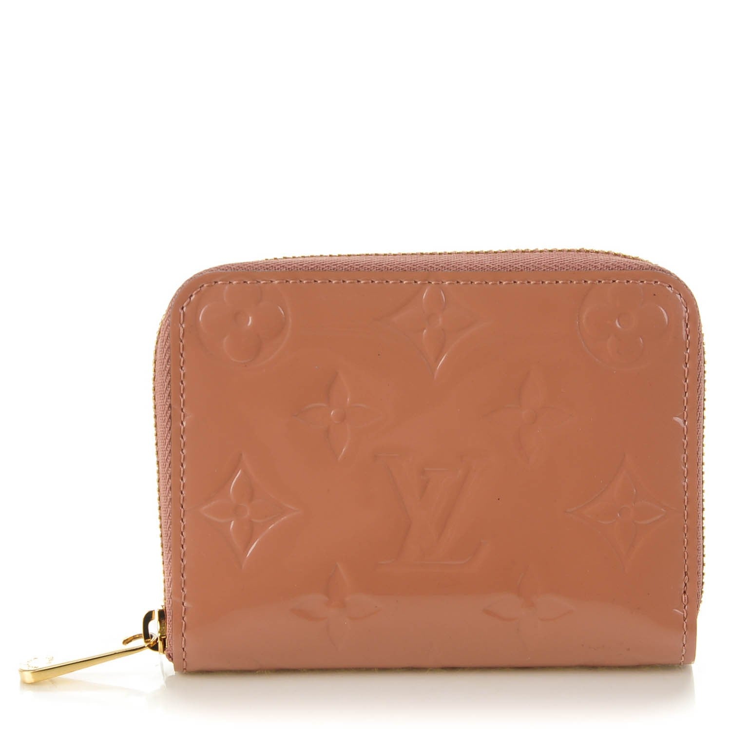 Louis Vuitton Vernis Zippy Coin Purse Rose Velours 1 of 7