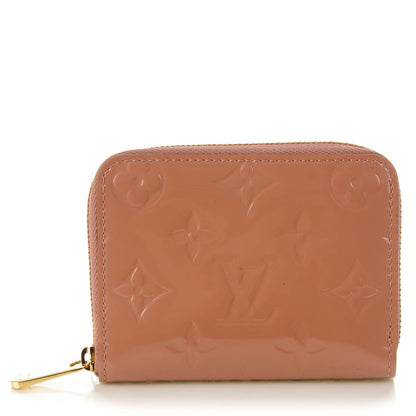 Louis Vuitton Vernis Zippy Coin Purse Rose Velours 1 of 7