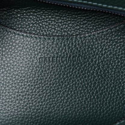 Balenciaga Grained Calfskin Neo Classic Matte Black Hardware S City Forest Green 6 of 10