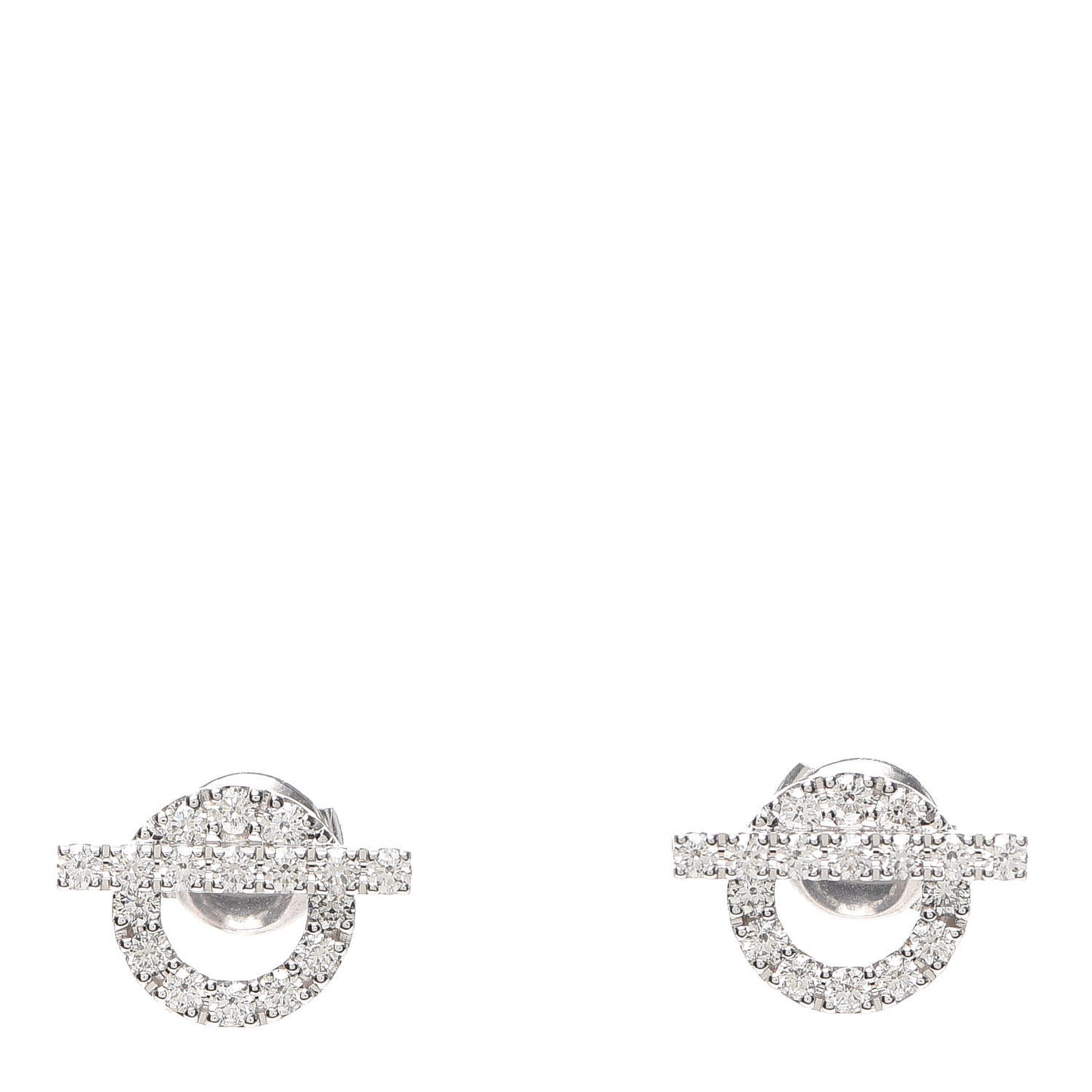 18K White Gold Diamond Finesse Earrings