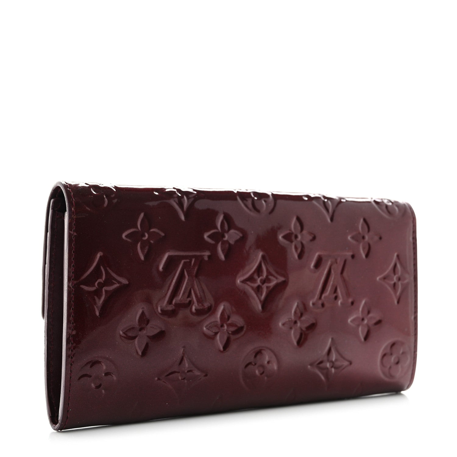 Louis Vuitton Vernis Sarah Wallet Rouge Fauviste 3 of 8