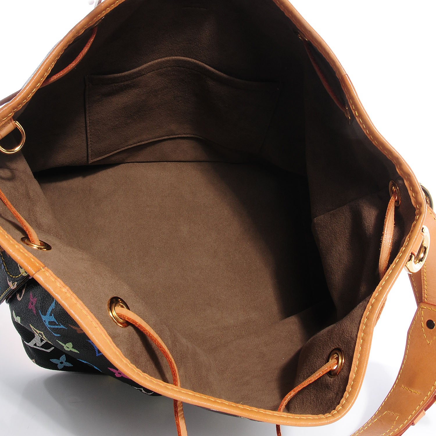 Louis Vuitton Monogram Multicolor Petit Noe Black 5 of 7