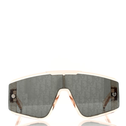 Christian Dior Acetate Diorxtrem MU Oblique Mask Sunglasses Crystal Rose Gold 3 of 9
