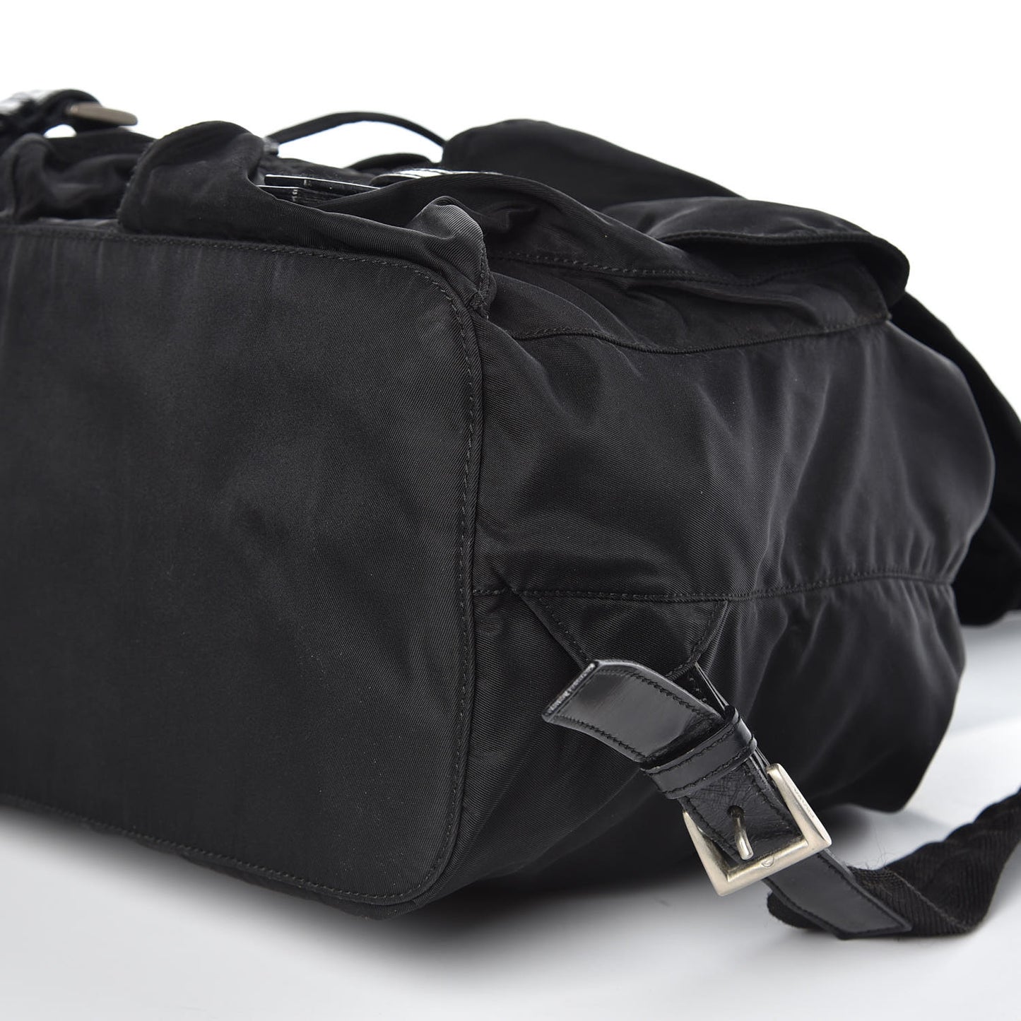 Nylon Vela Medium Backpack Black