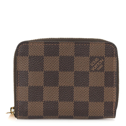 Louis Vuitton Damier Ebene Zippy Coin Purse 1 of 8