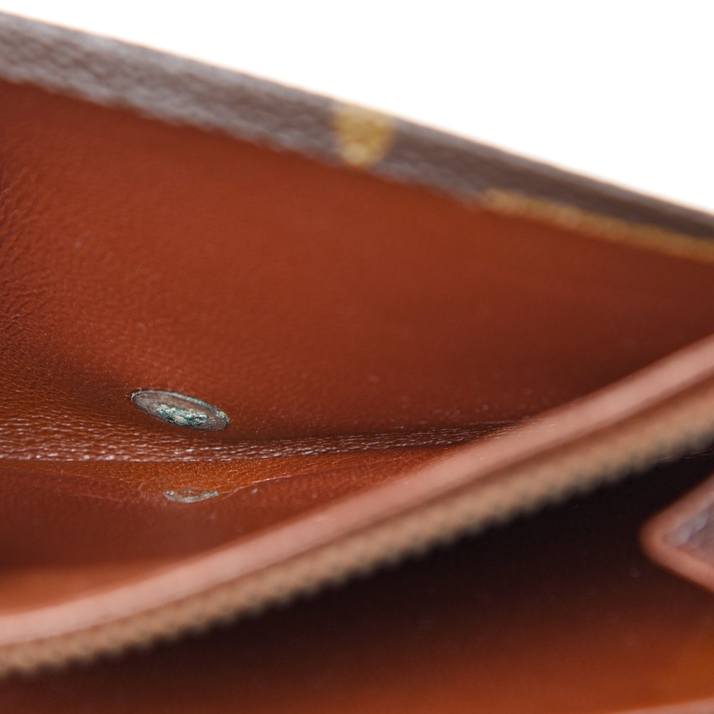 Monogram Flap Card Holder