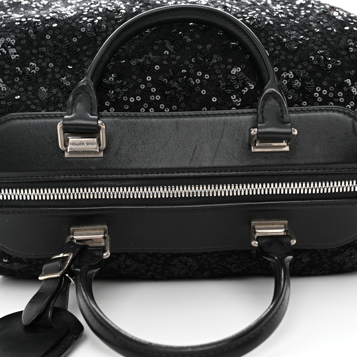 Louis Vuitton Sequin Monogram Sunshine Express Speedy Black 15 of 15