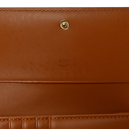 MCM Visetos Tri-Fold Wallet Cognac 8 of 9