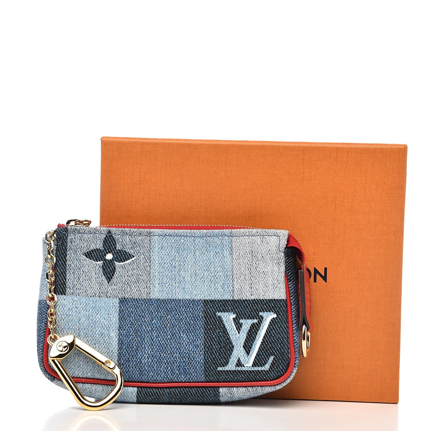 Louis Vuitton Denim Micro Pochette Accessories Denim Rouge 8 of 8