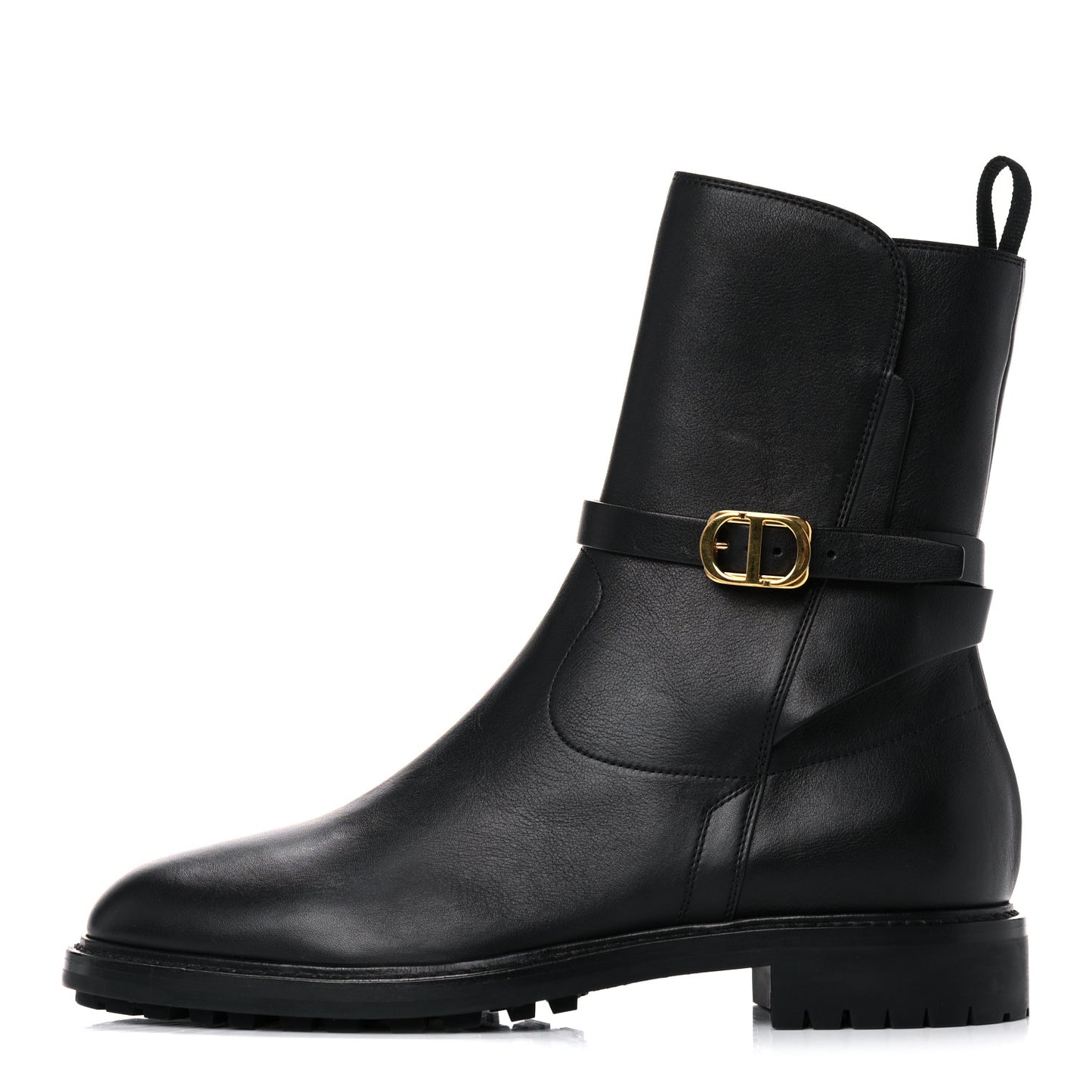 Calfskin Empreinte Ankle Boot 40 Black