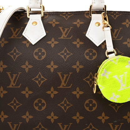 Louis Vuitton Monogram LV Match Speedy Bandouliere 25 White 9 of 17
