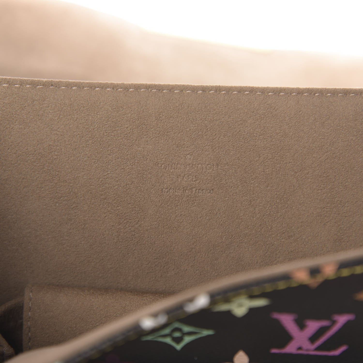 Louis Vuitton Monogram Multicolor Beverly GM Black 6 of 12